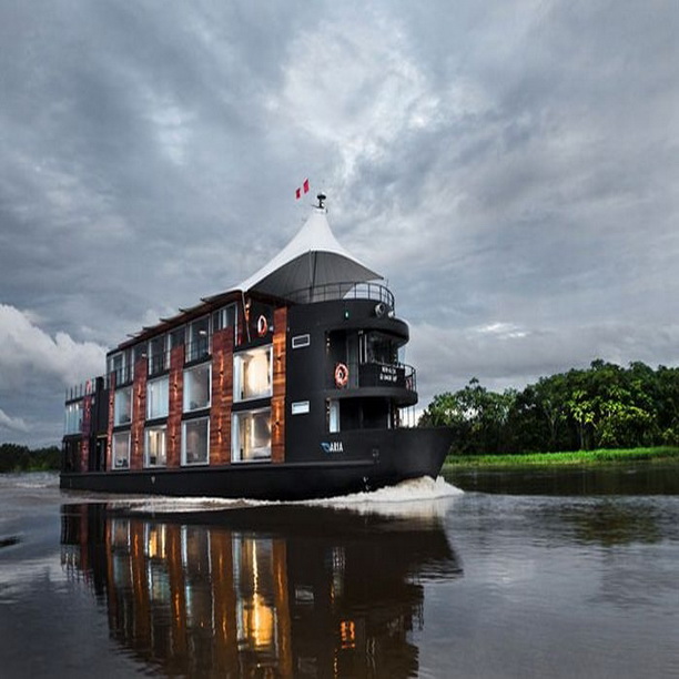 โรงแรมเรือ 5 ดาวล่องแม่น้ำอะเมซอน