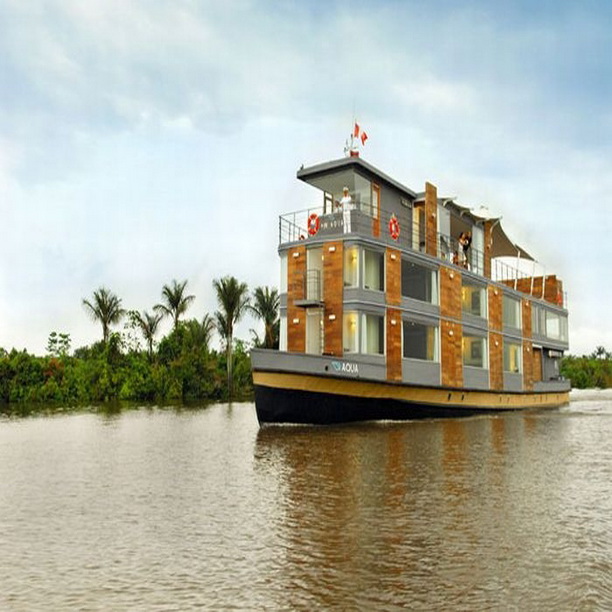 โรงแรมเรือ 5 ดาวล่องแม่น้ำอะเมซอน