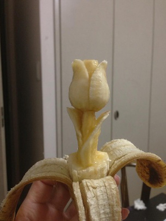 ศิลปะการแกะสลักกล้วย