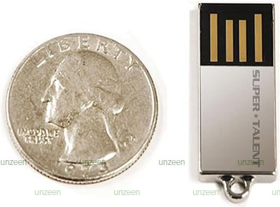 แฟลชไดรฟ์ 8 GB เล็กที่สุดในโลก