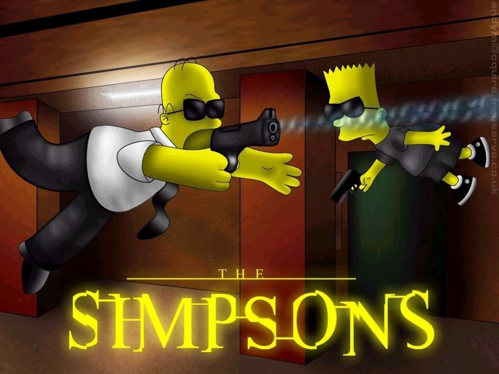 Wallpaper การ์ตูน Simpsons 