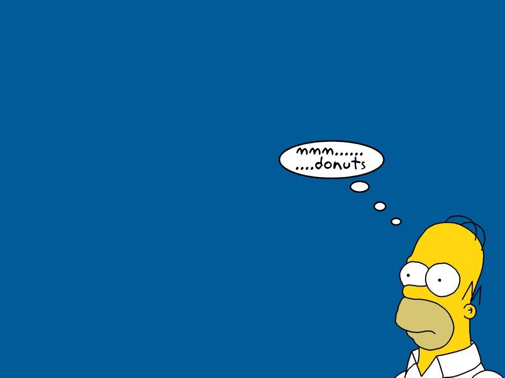 Wallpaper การ์ตูน Simpsons 