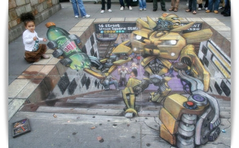 ♥Amazing 3D Pavement Drawings..(Part II)♥ 