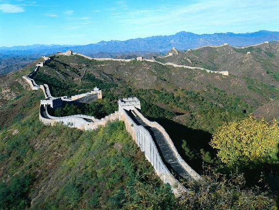 กำแพงเมืองจีน..