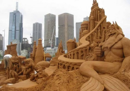 ~~~Incredible sand sculptures~~~