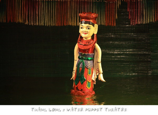 Thang Long water puppet theatre ละครหุ่นน้ำที่ฮานอย