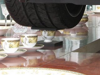 Car on Coffee Cup