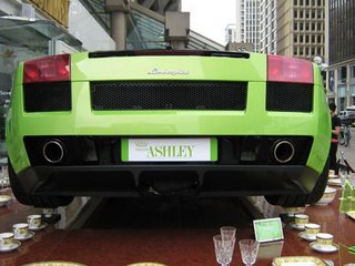 Car on Coffee Cup