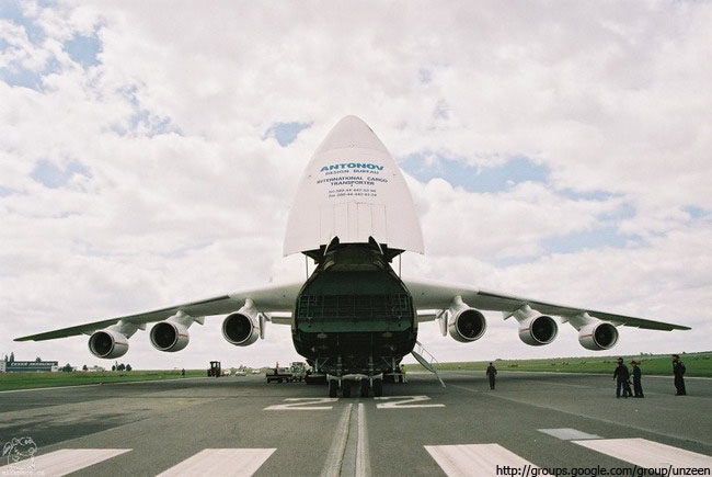 Worlds Biggest Cargo Plane Antonov 225