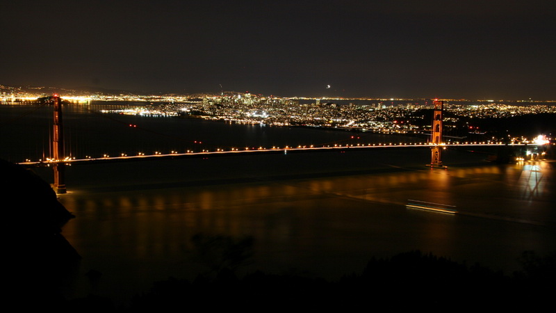 Bridge by night