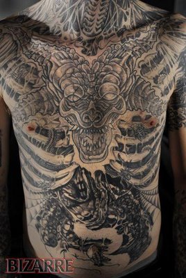 Tattooed Zombie Boy