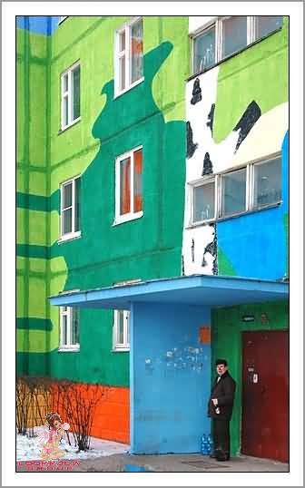 **~Colorful Building Art~**