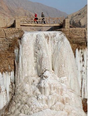 Frozen Waterfall