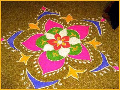 Colors of India - Rangoli