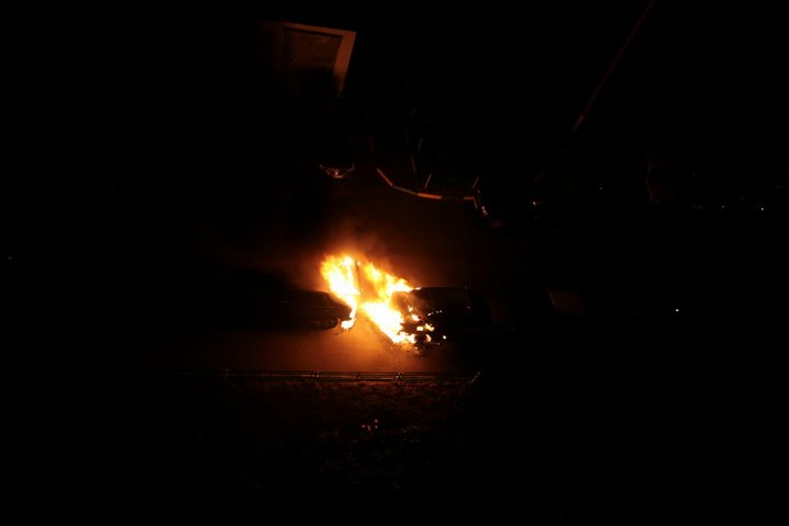 Fire on Cars