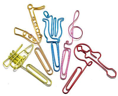 MUSICAL INSTRUMENTS PAPER CLIPS