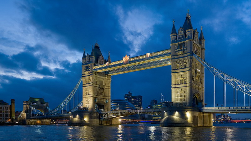 Bridge by night