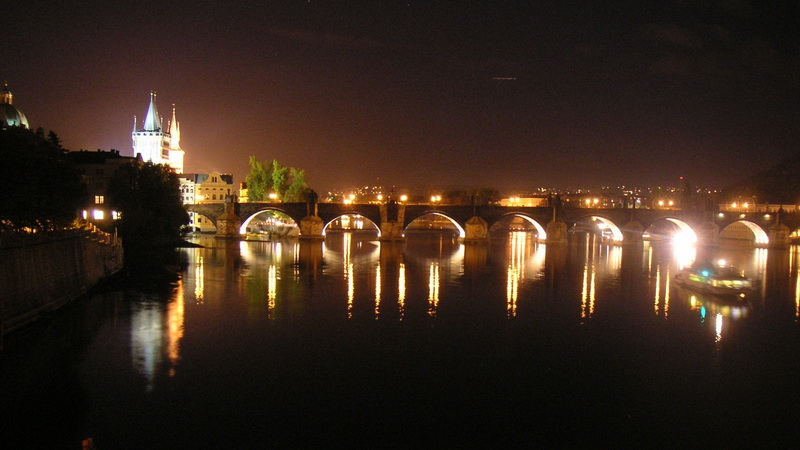 Bridge by night