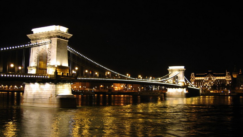 Bridge by night