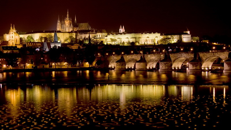 Bridge by night