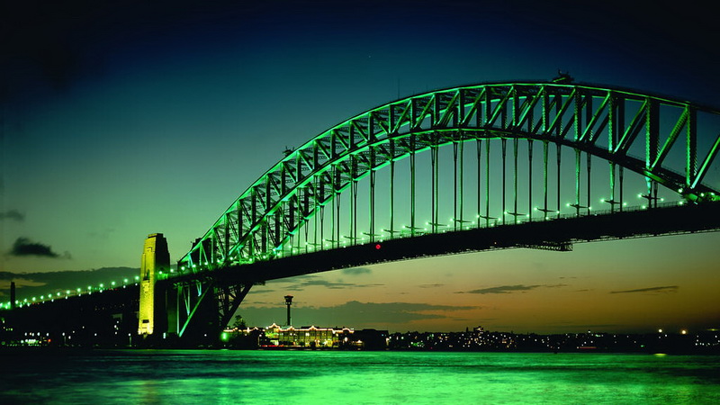 Bridge by night