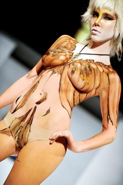 Body Art fashion show Bullet 4 Peace