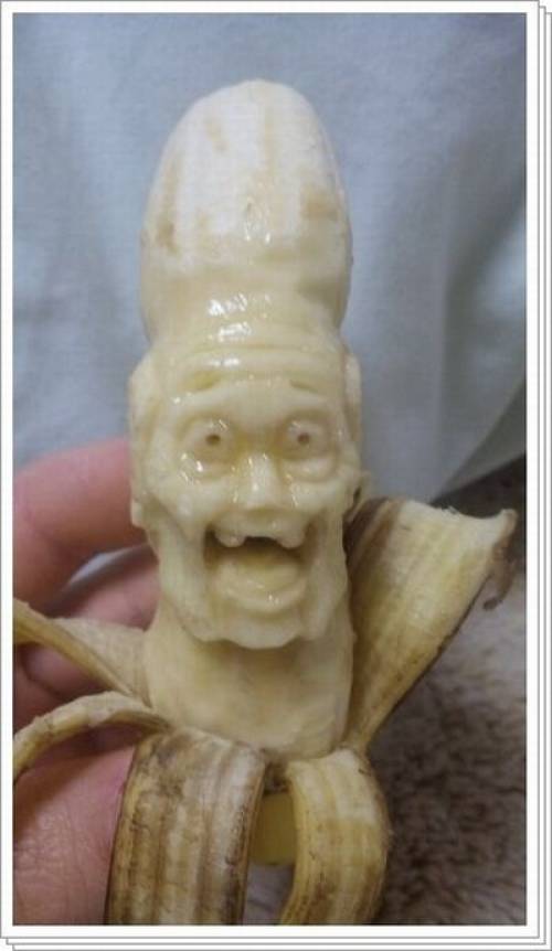 ♥ อะไรจะอาร์ตปานนี้!! กล้วยแกะสลัก ♥