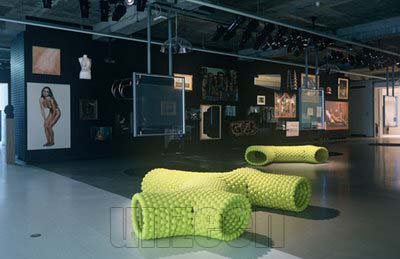 Tennis ball furniture