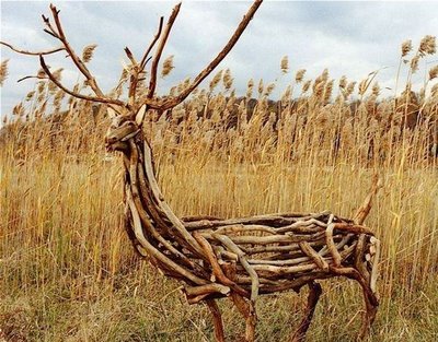 สัตว์ทำจากไม้ สวยๆ