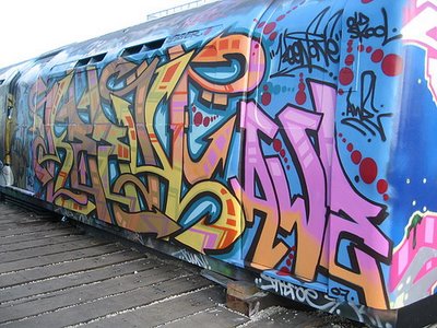 London Graffiti Trains