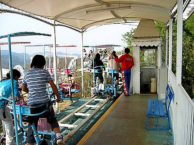 Weird Rollercoaster Ride in Japan