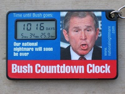 Bush Countdown Clock