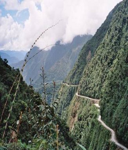The North Yungas Road, Bolivia (1)