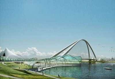 Arch Bridge in Dubai by 2012