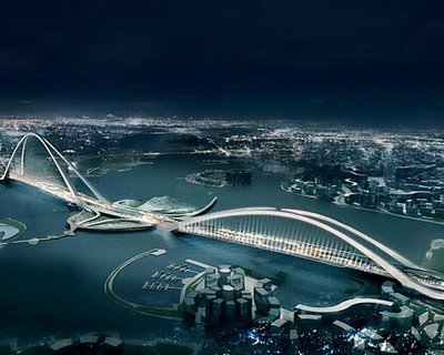 Arch Bridge in Dubai by 2012