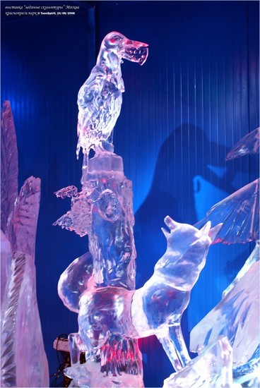 Ice sculpture exhibition in Moscow (SET B)