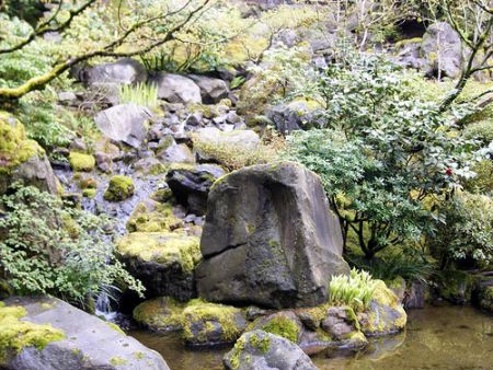 สวนแบบญี่ปุ่นที่ Portland Oregon (Portland\