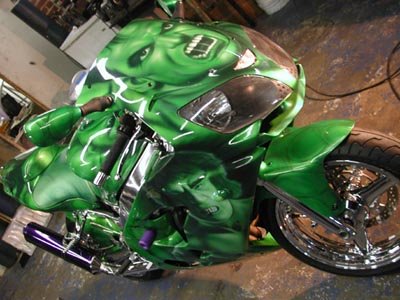 Custom Painted Bikes