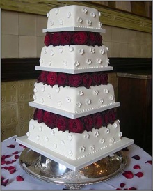 น่ากินสุดๆ Wedding Cake2