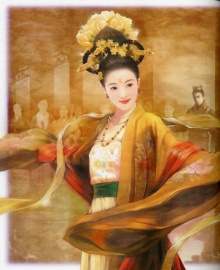 ภาพวาดสาวจีนโบราณ