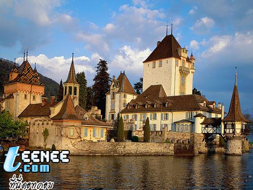 Oberhofen Castle, Lake Thun, Switzerland