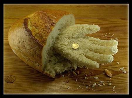 ศิลปะจาก \"ขนมปัง\"