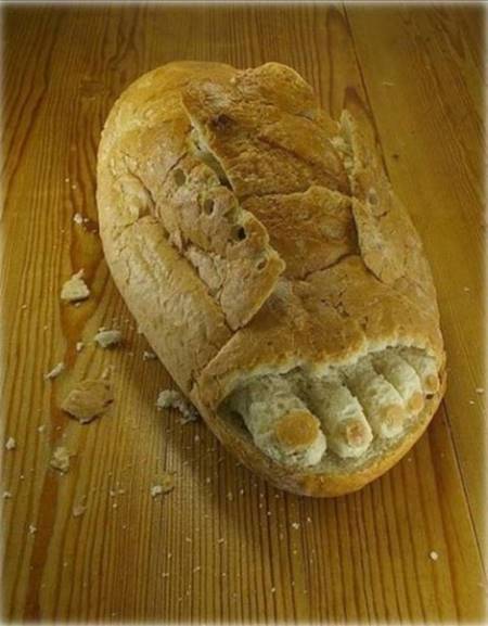 ศิลปะจาก \"ขนมปัง\"