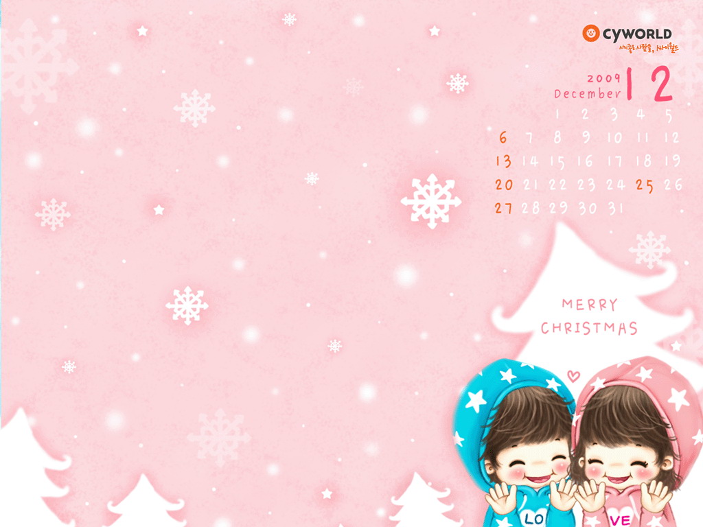 [Wallpaper] ปฏิทินเดือนธันวาคม December 2009