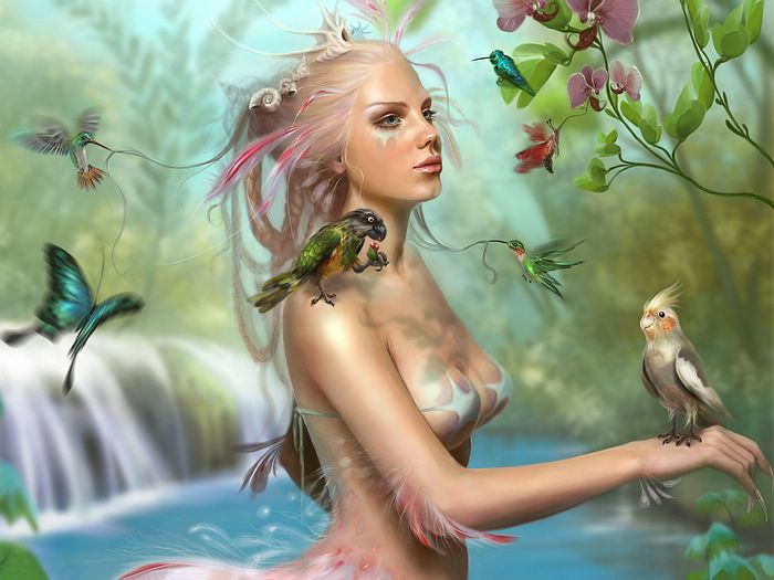 ♥★ Female Fantasy Art...(Part II) ★♥