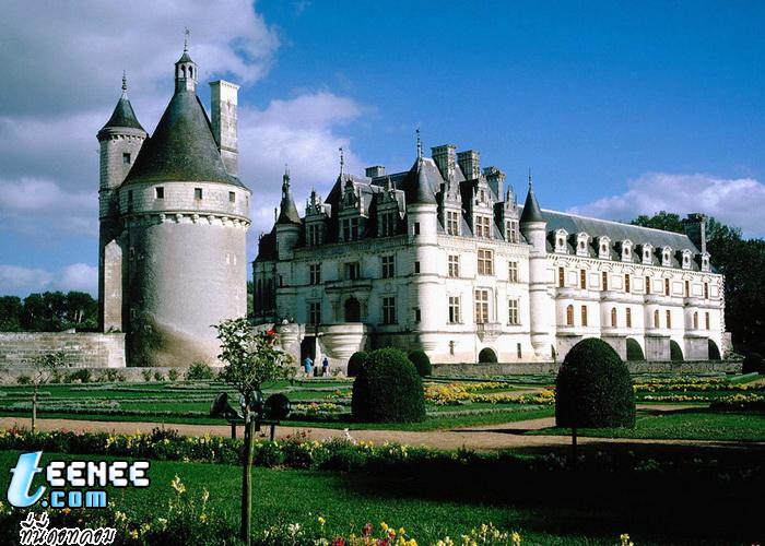 Chateau_de_Chenonceaux_Castle,_Chenonceaux,_France