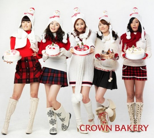Wonder Girls ถ่ายโปสเตอร์ Crown Bakery น่ารักๆ