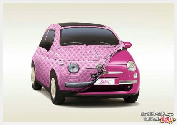 Fiat 500 Barbie Concept