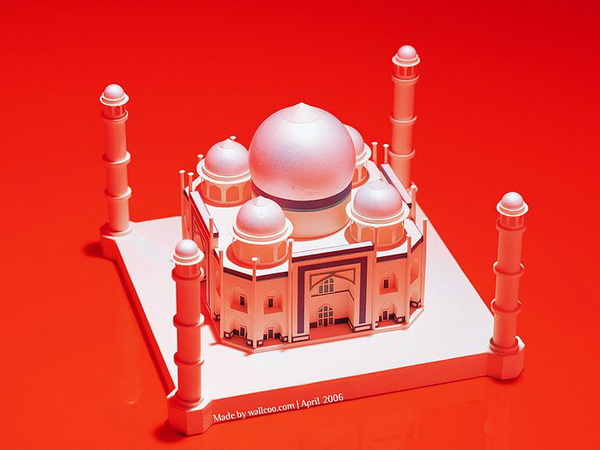 Paper models of world famous buildings (1)
