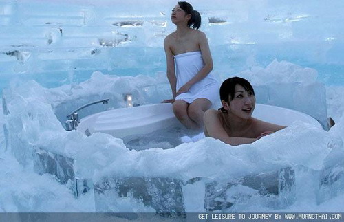 โรงแรมน้ำแข็งที่ญี่ปุ่น‏